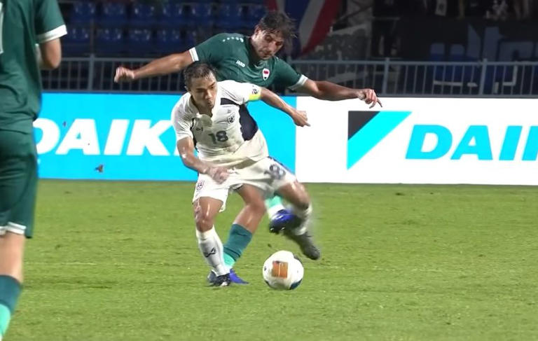 Chanathip Jadi Korban Pelanggaran Keras, Warganet Thailand Minta Indonesia Balas Irak